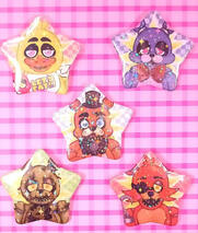 FNAF Star Badges