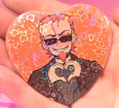 Postal Dude Fan badge