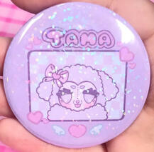 OC tama virtual pet badge Lamb