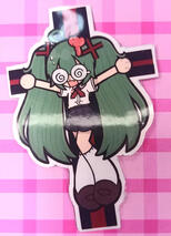 Rotten Girl Miku Sticker
